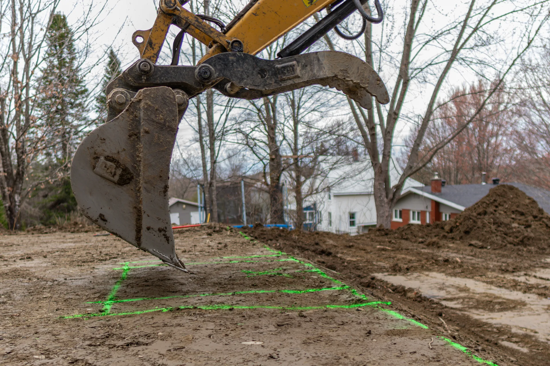 Excavation work